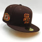 New era San Diego Padres 50th anniversary dark chocolate prime 59 fifty