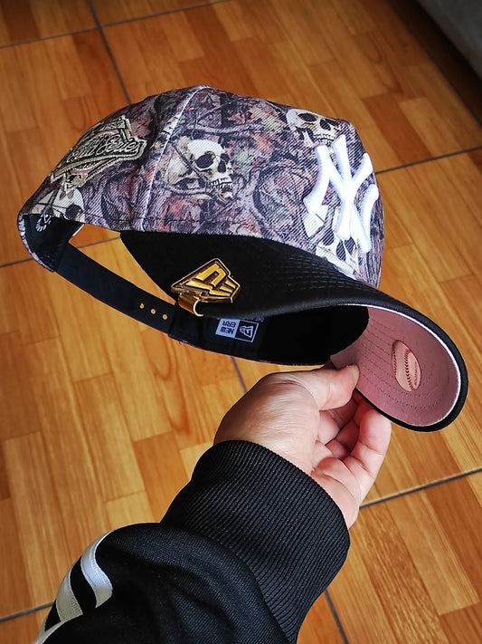 New era New York Yankees SKULL ☠️ 9FORTY A-FRAME hat