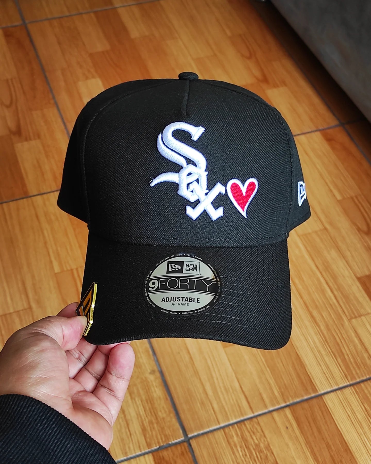 New Era Chicago white sox colección heart ❤️ black 9forty a-frame