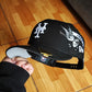 New York Mets Gray Bottom City Art Side Patch New Era 9Fifty Snapback - Black