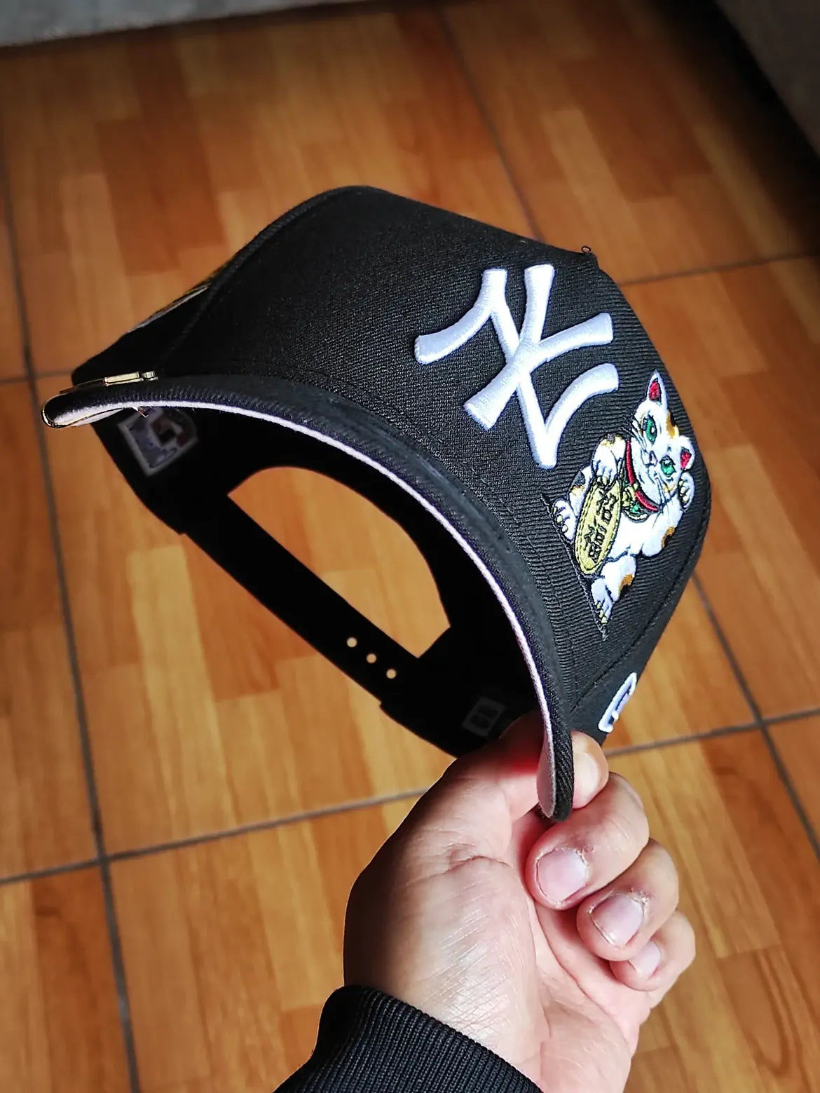 New era 9FORTY A-Frame New York Yankees 1996 world series Lucky cat pink uv
