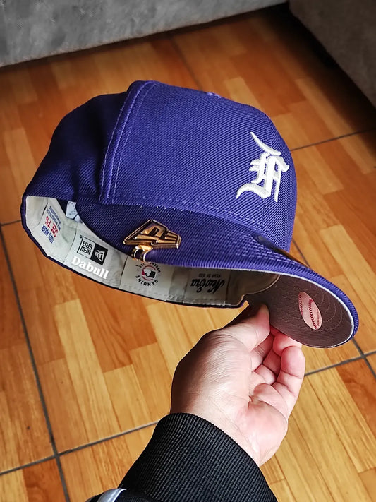 New Era Colorado Rockies Fear of God Purple Essentials Classic Edition 59Fifty Fitted Hat