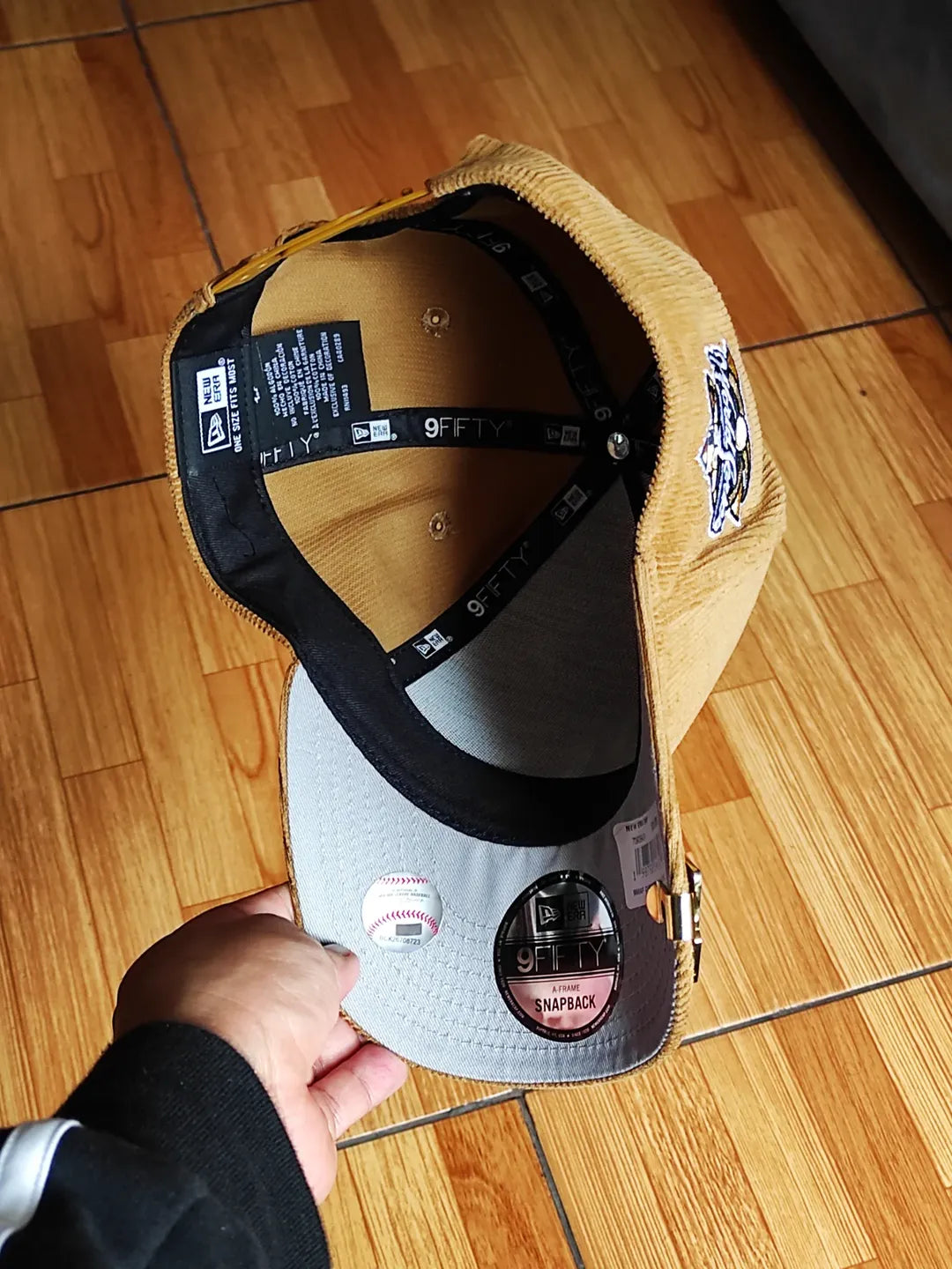 NewEra New York Yankees World Series cord Kaki  9 forty aframe