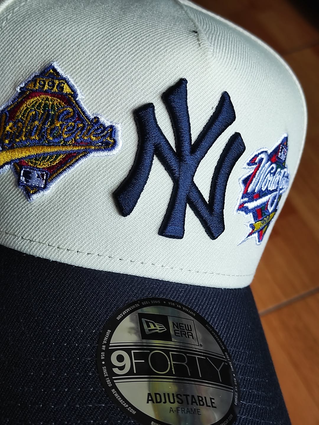 New Era New York Yankees Worlds series  9Forty a-frame