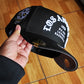 New Era Los Angeles Dodgers SKULL 💀 Chrome Black edition 59fifty fitted