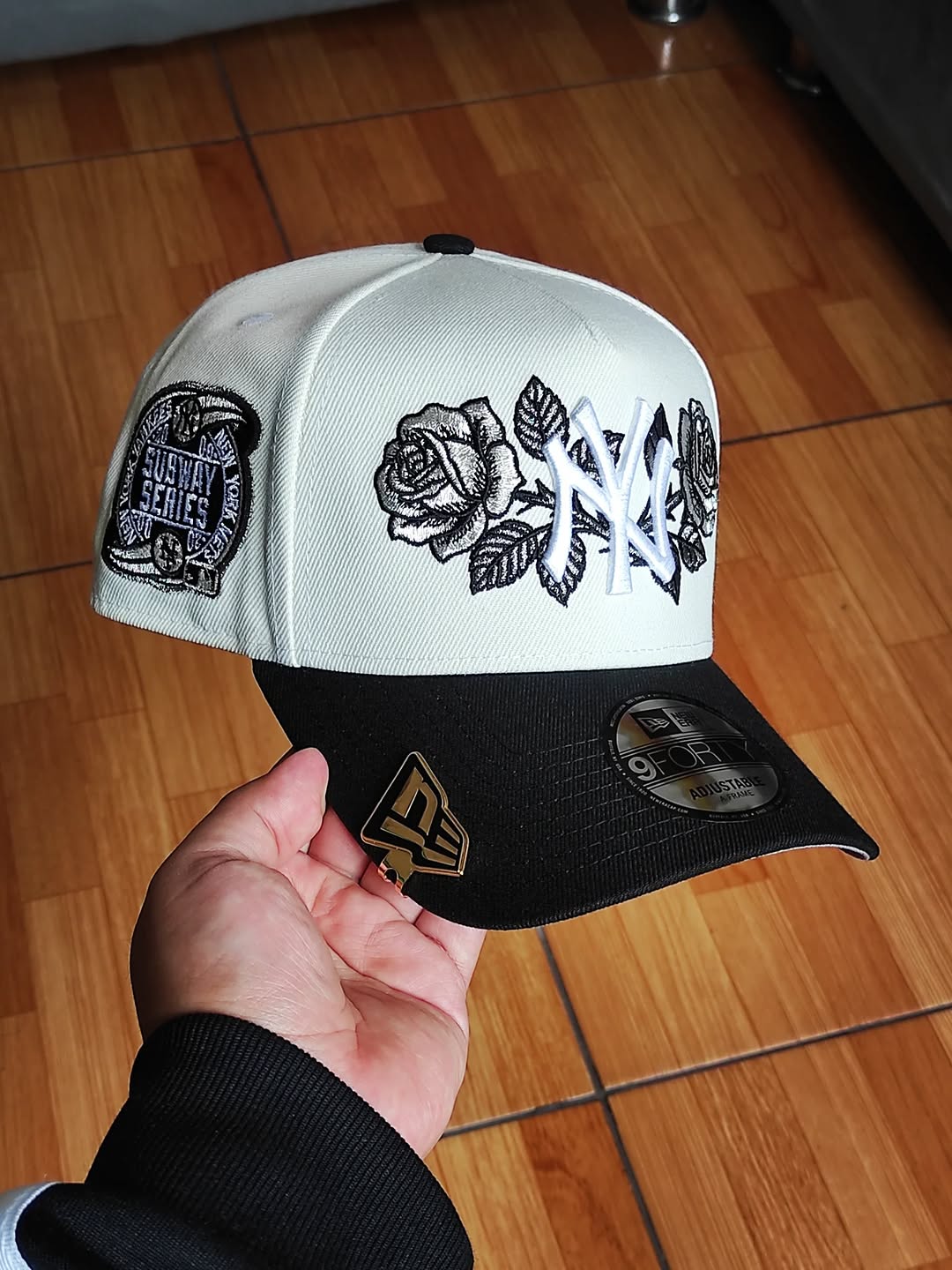 NewEra New York yankees Subway series Rose tow Tone 9FORTY A-FRAME SNAPBACK