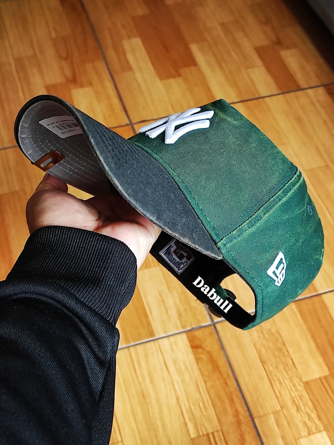 New Era New York Yankees DENIM green 9FORTY A-FRAME Snapback