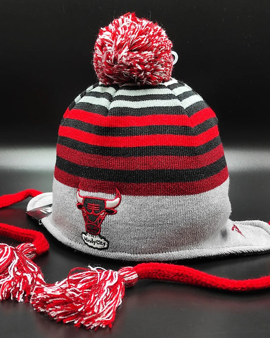 Chicago Bulls Knit Beanie Hat by New Era