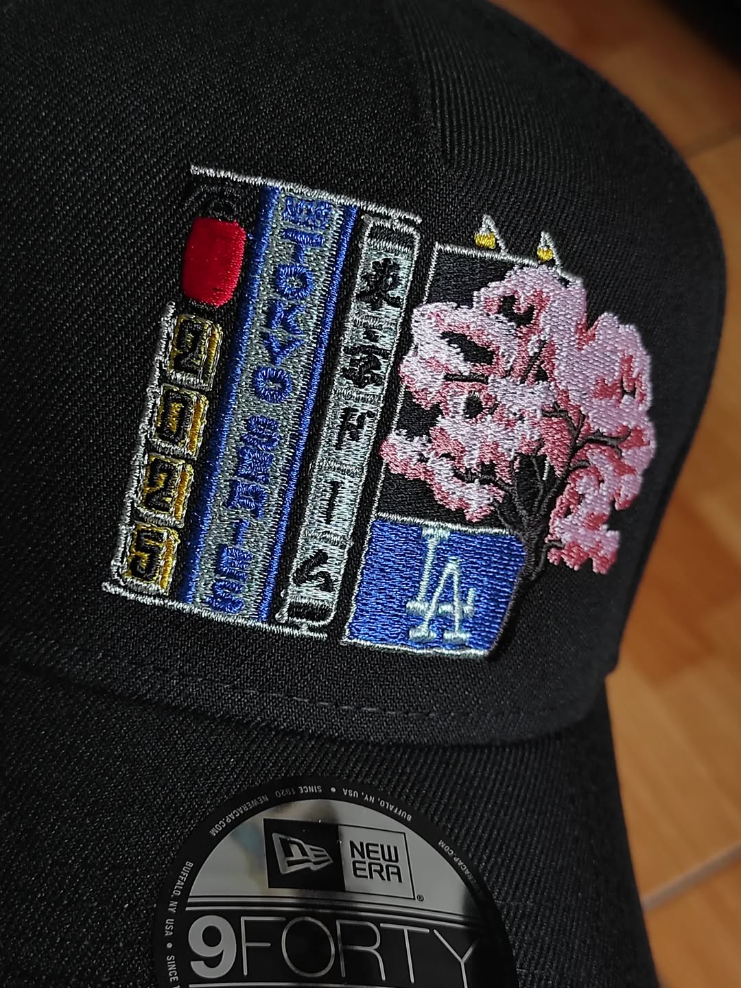 New Era Los Angeles Dodgers Tokyo🇯🇵 Series Black Pink Prime Edition 9FORTY A-FRAME🌸