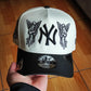 New Era New York Yankees Subway Series Angel Chrome Two Tone Edition 9Fifty A Frame Snapback Hat