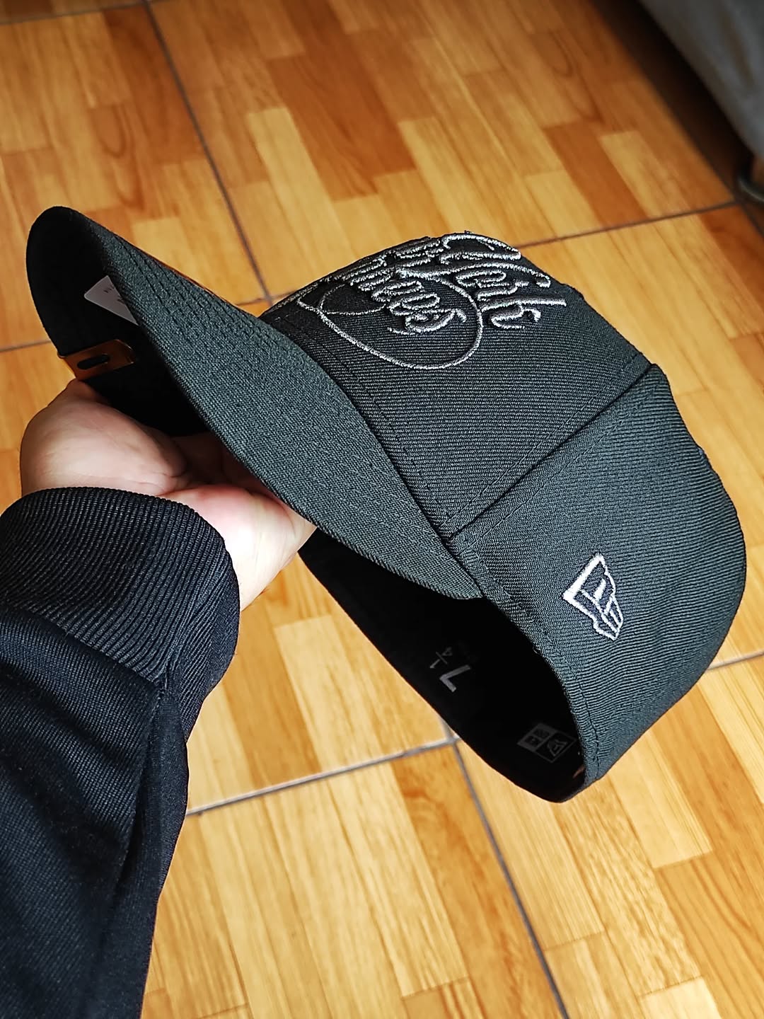 New Era New York Yankees script world series black titanio 59FIFTY