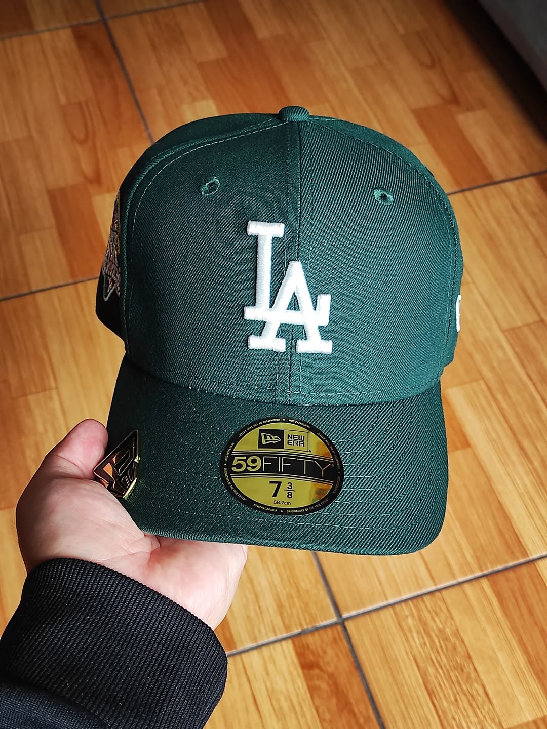 New era Los Angeles Dodgers viva dark green 59fifty fitted