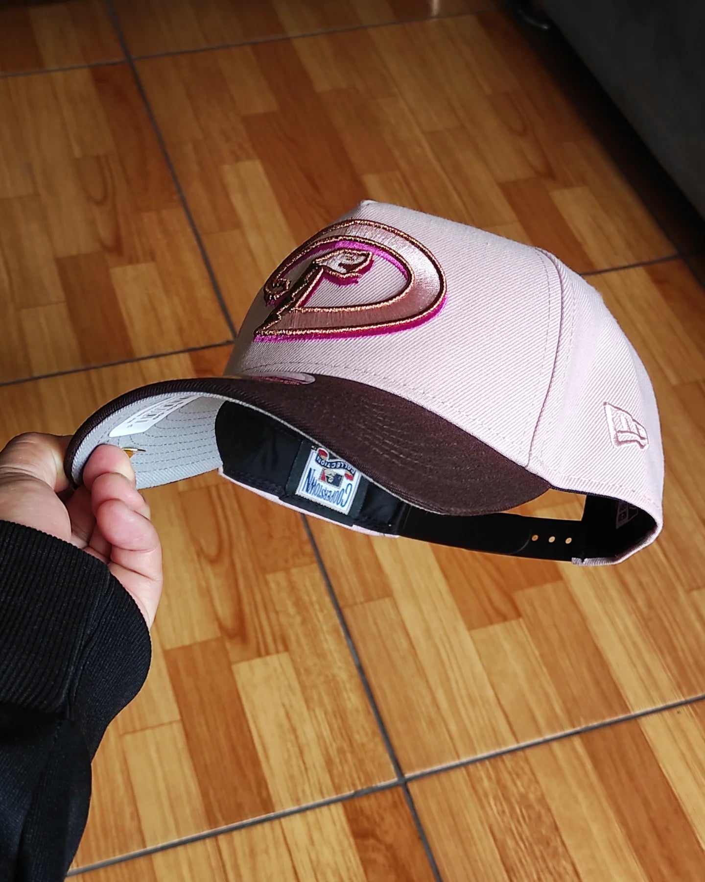 New Era Arizona diamondbacks 1998 inaugural season pink Brown 9 FORTY A Frame snapback🍨