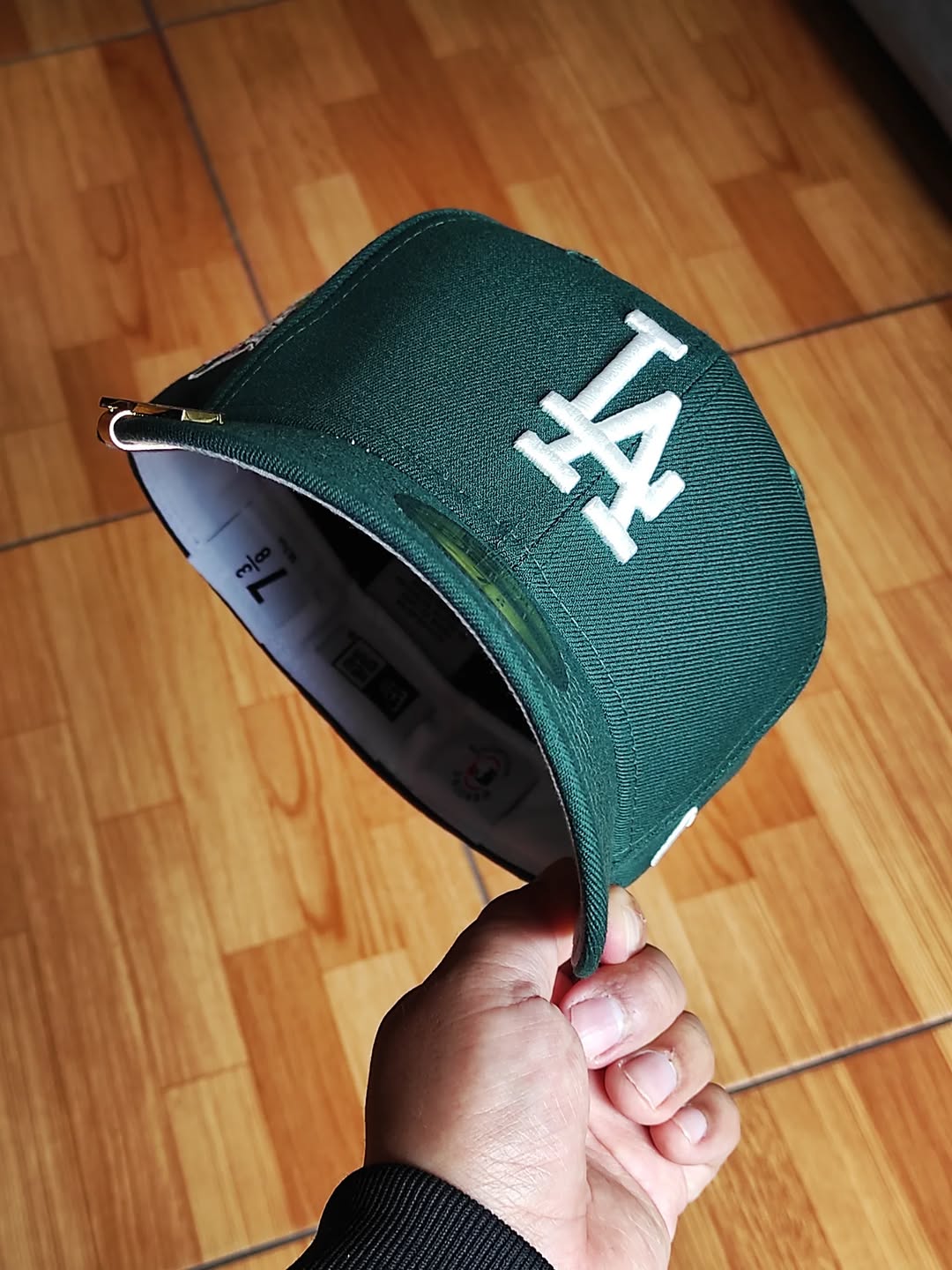 New era Los Angeles Dodgers viva dark green 59fifty fitted