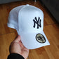 New Era New York Yankees white Trucker a-frame