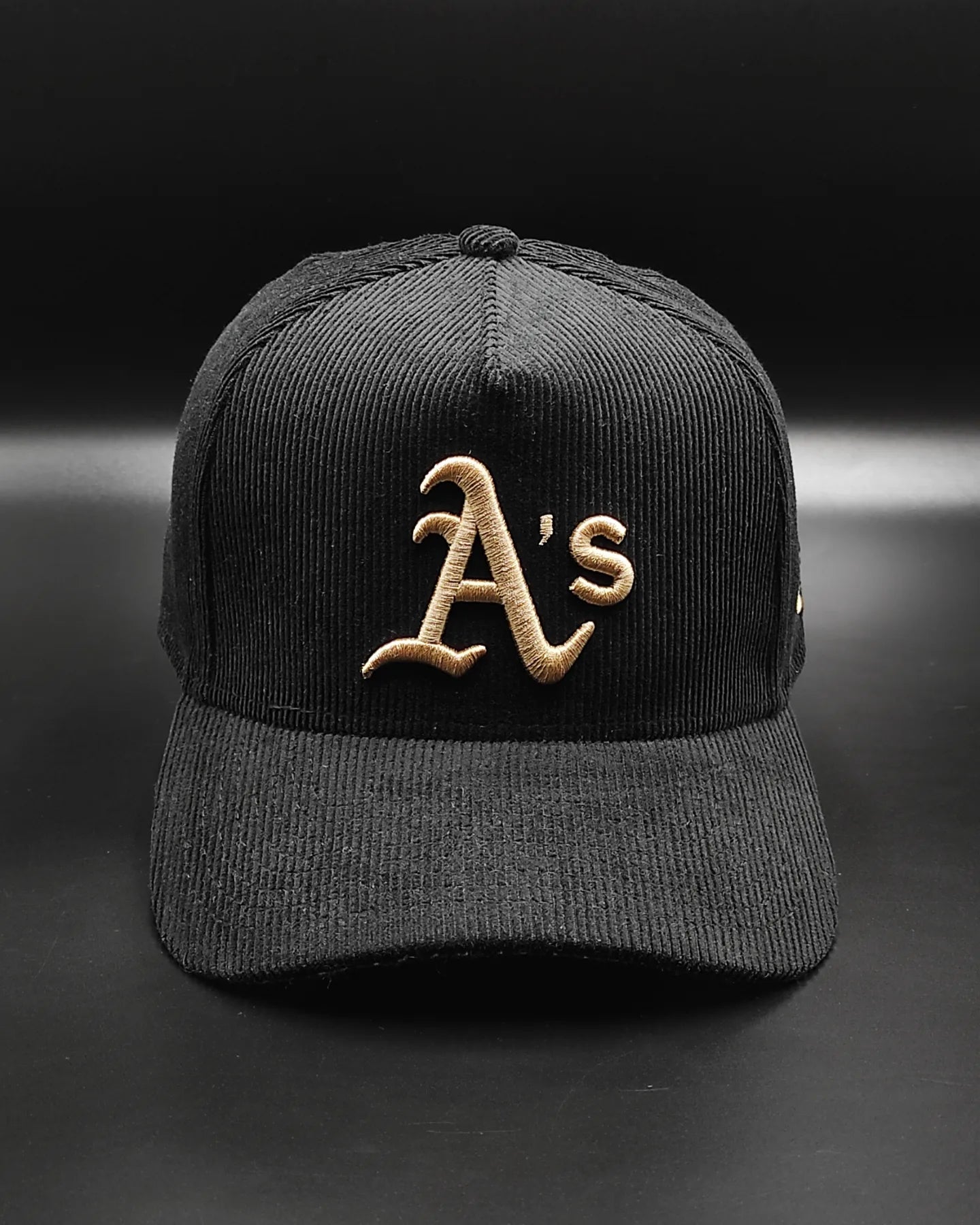 New Era Okland Athletics"Corduroy Black" 9 Forty A-FRAME snapback