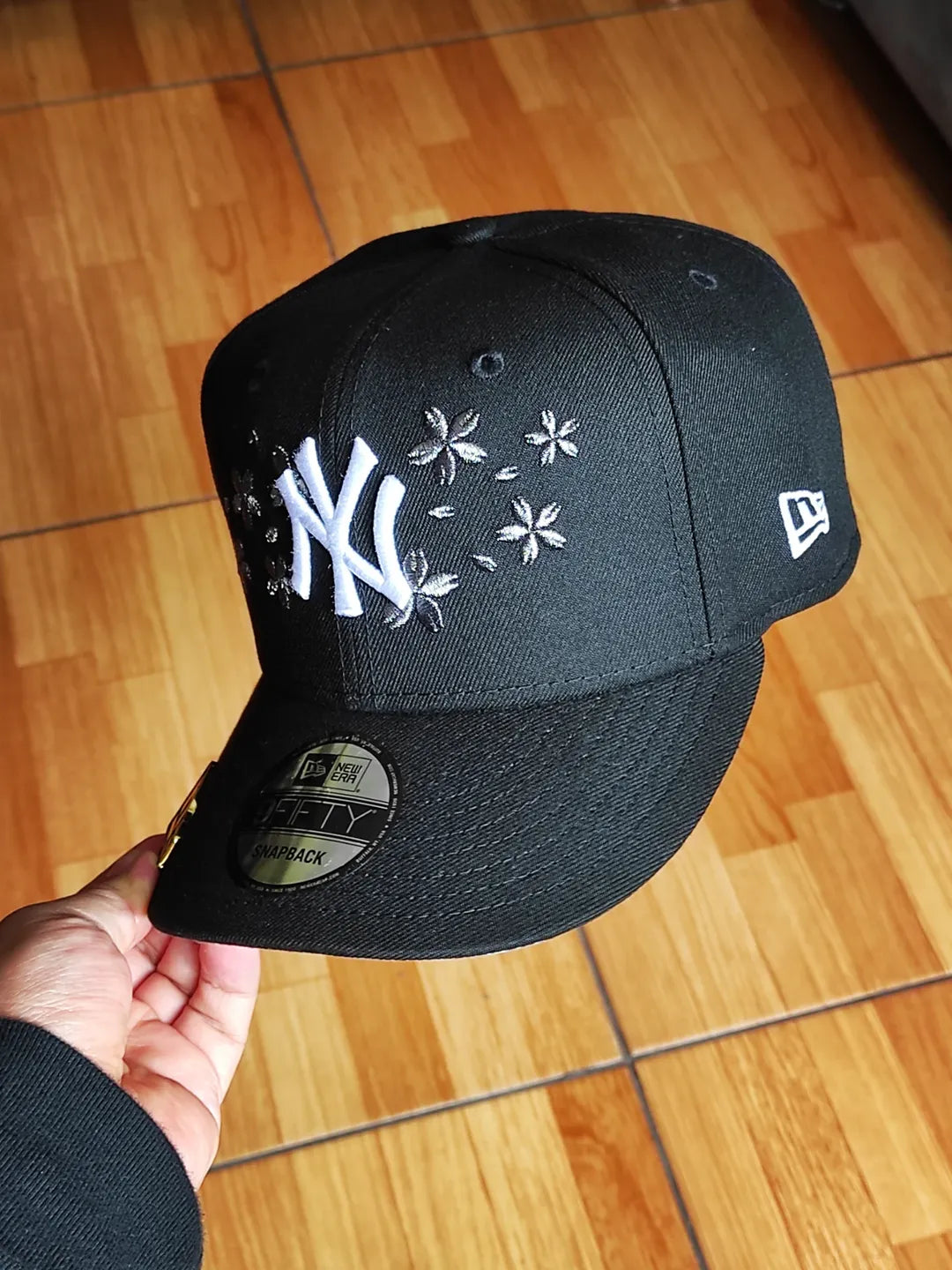 New Era New York Yankees World Series cherry Blossom black 9fifty Snapback