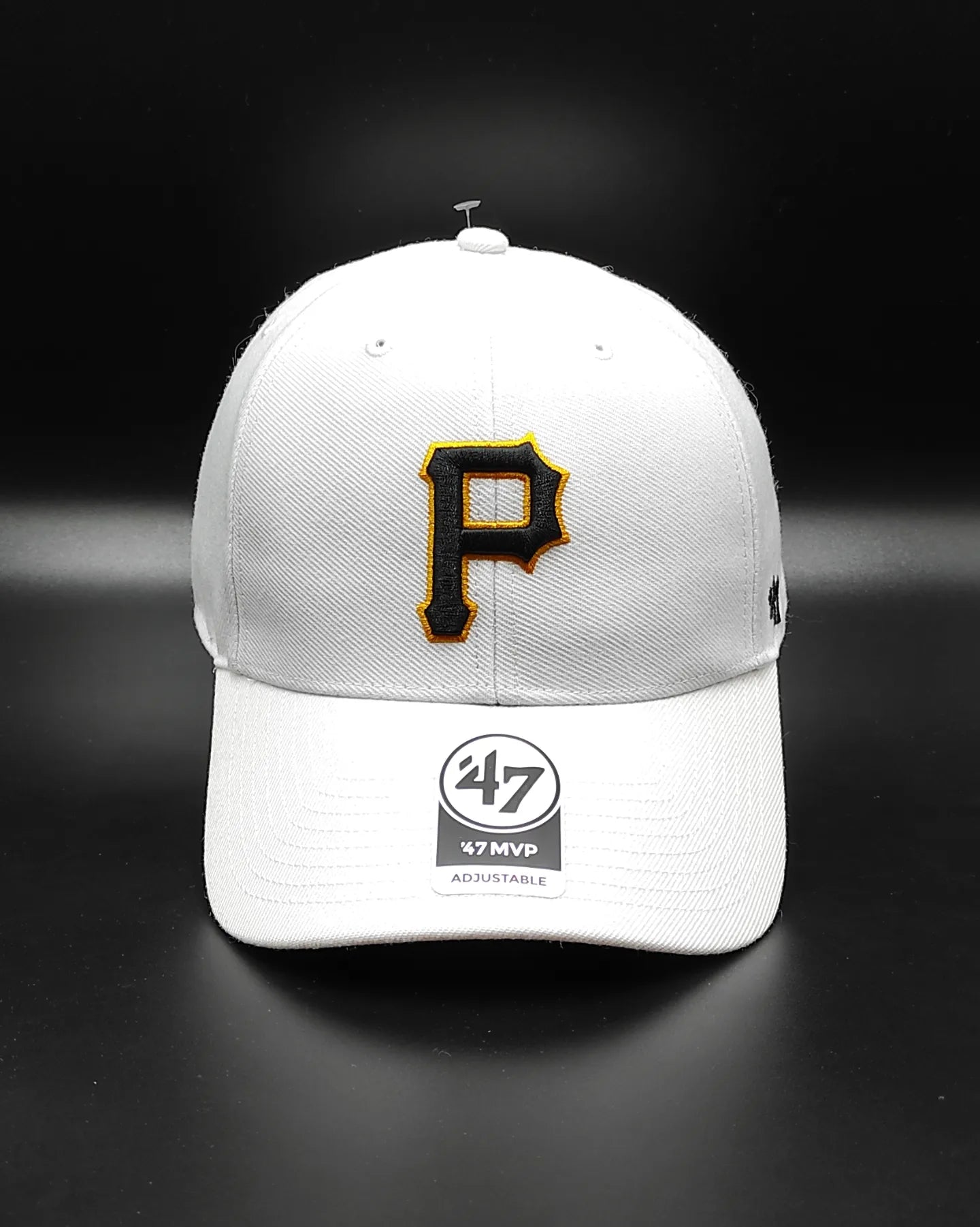 47brand Pittsburgh Pirates classic white strapback cap