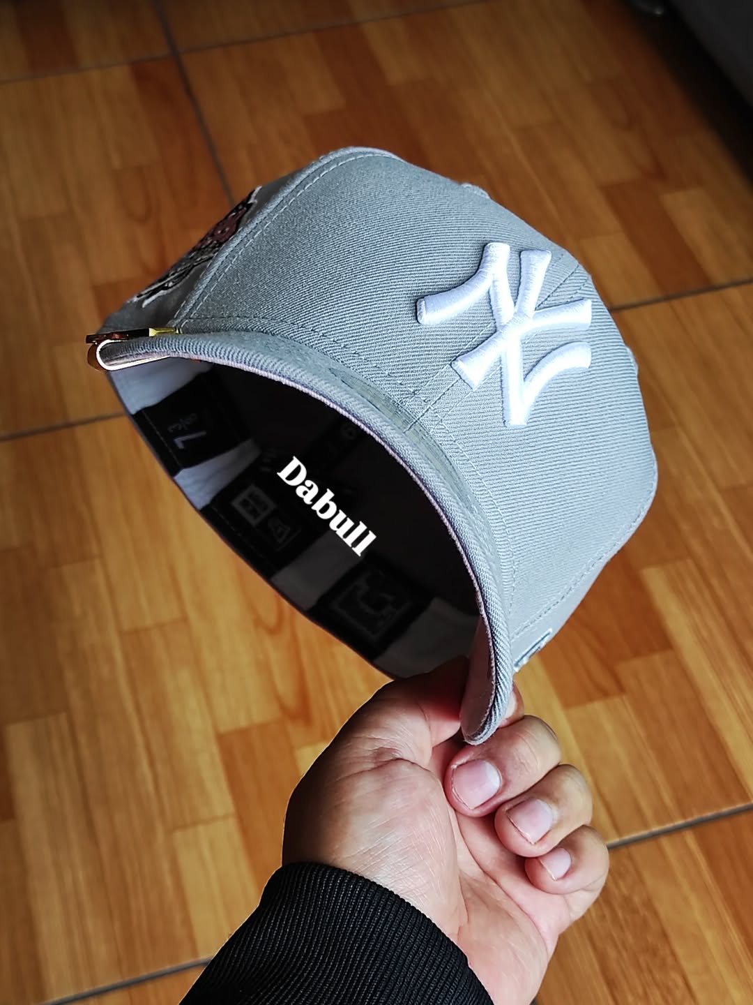 New era New York Yankees World Series gray/ pink 59FIFTY