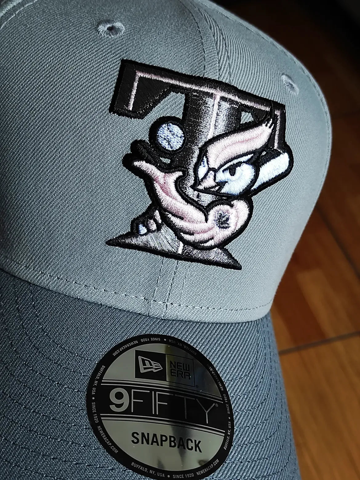 New Era Toronto BLUE Jays All Star Game gray 9FIFTY snapback UV pink