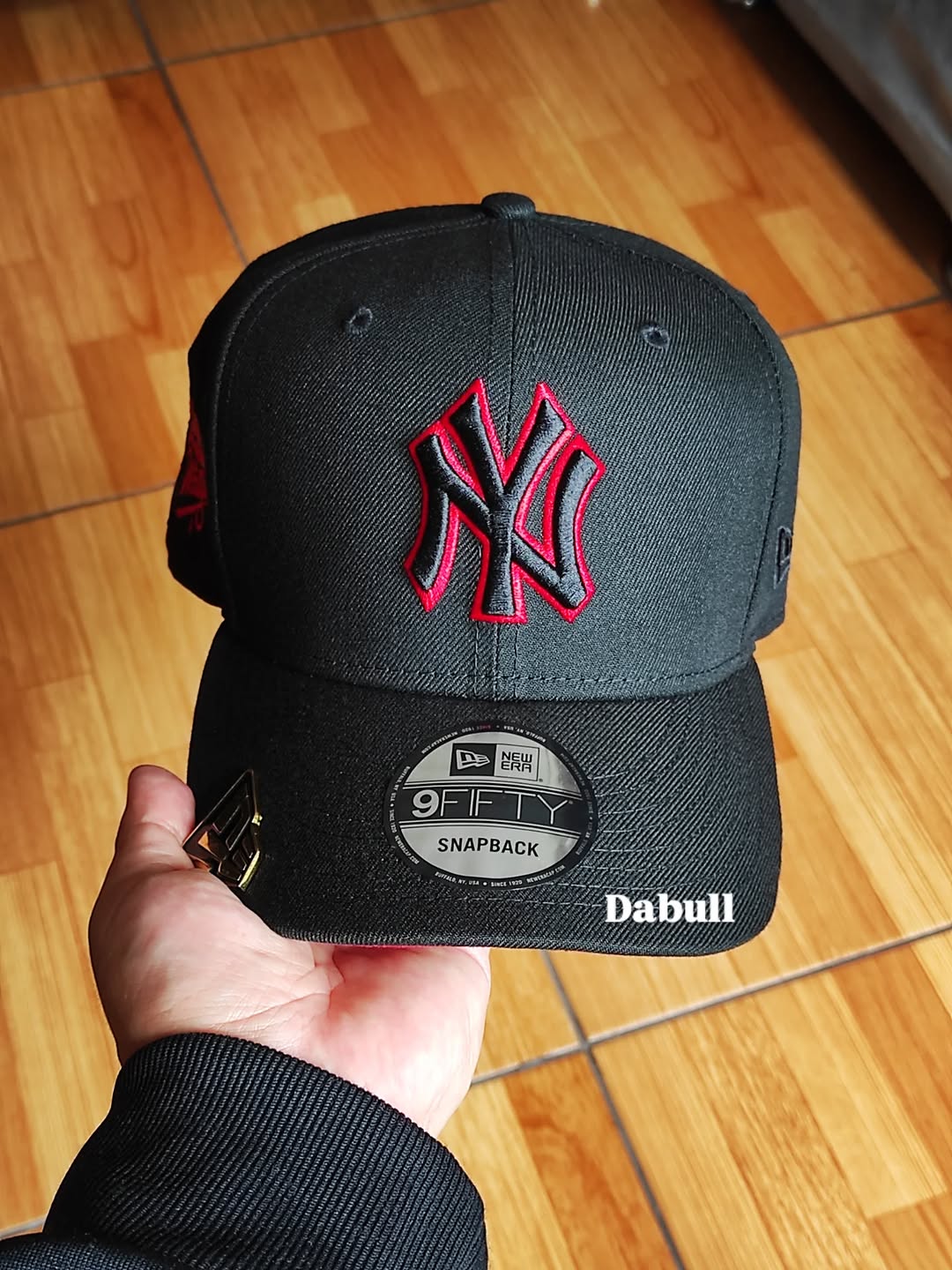 New Era New York Yankees World Series BLACK RED 9FIFTY Snapback
