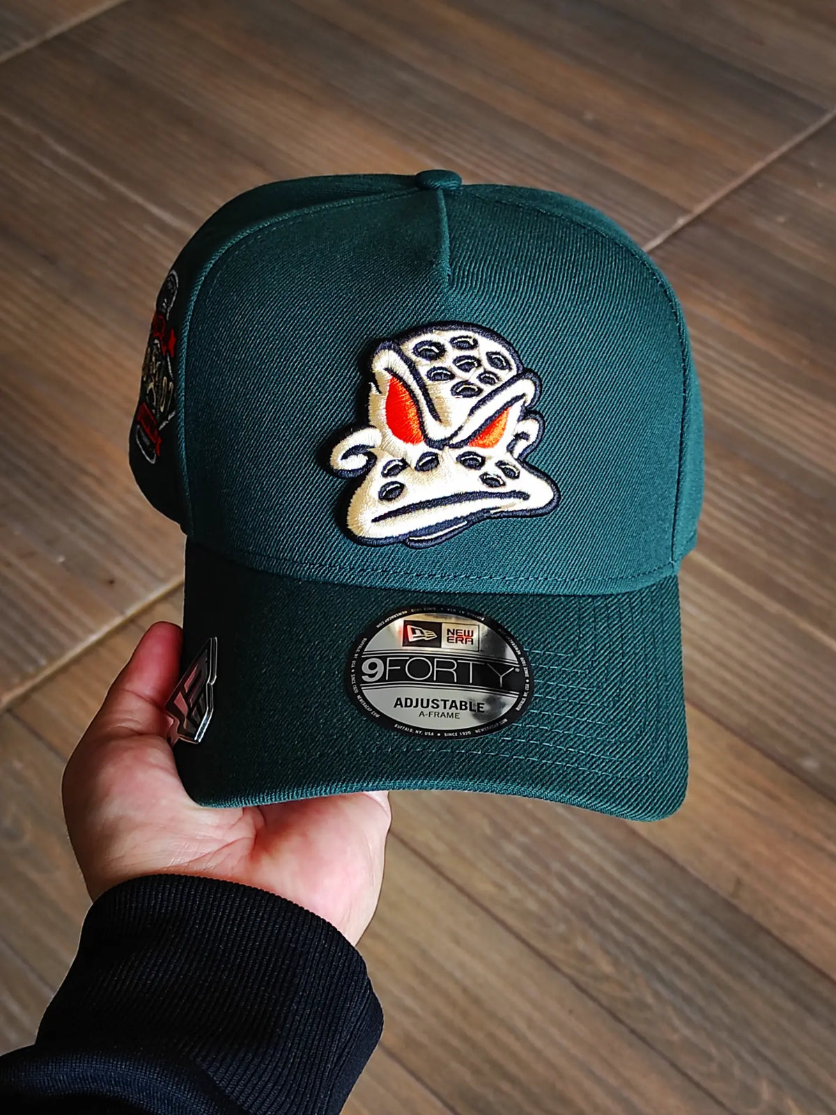 New Era Anaheim Ducks Stanley Cup 2007 Dark Green Prime Edition 9Forty A Frame Snapback Hat