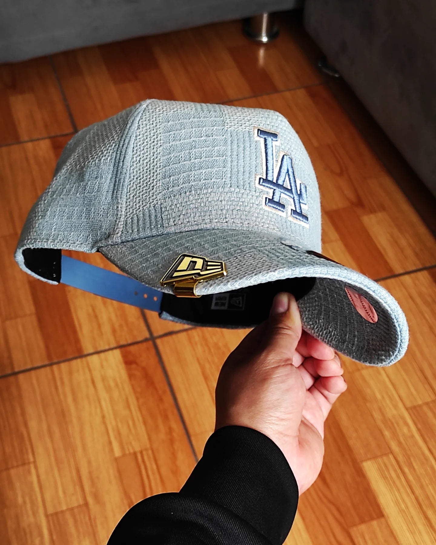 New Era Los Angeles Dodgers Denim Logo essentials 9 forty a-frame