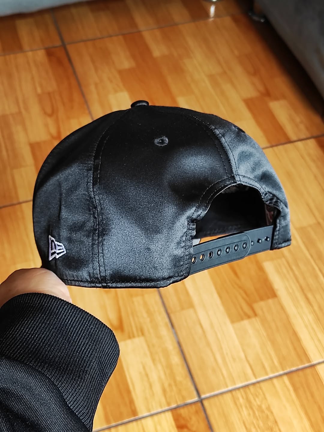 New Era New York Yankees World Series satinada black edition 9FIFTY SNAPBACK