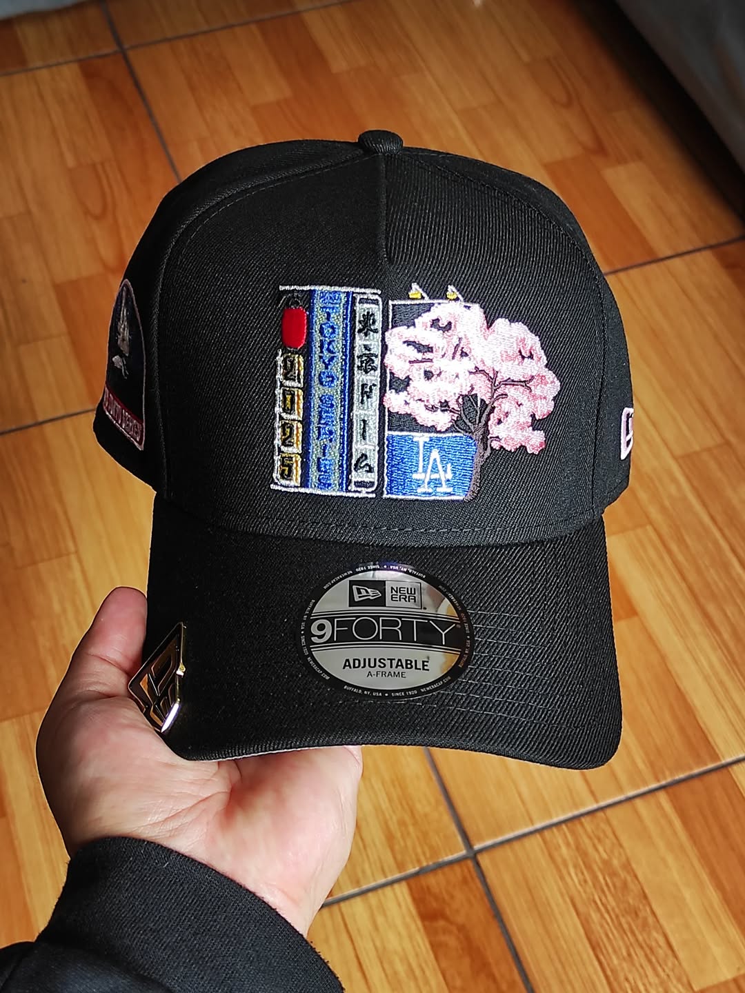 帽子 NEW ERA BLACK PINKLA DODGERS 9TWENTY New Era Los Angeles Dodgers Tokyo🇯🇵 Series Black Pink Prime