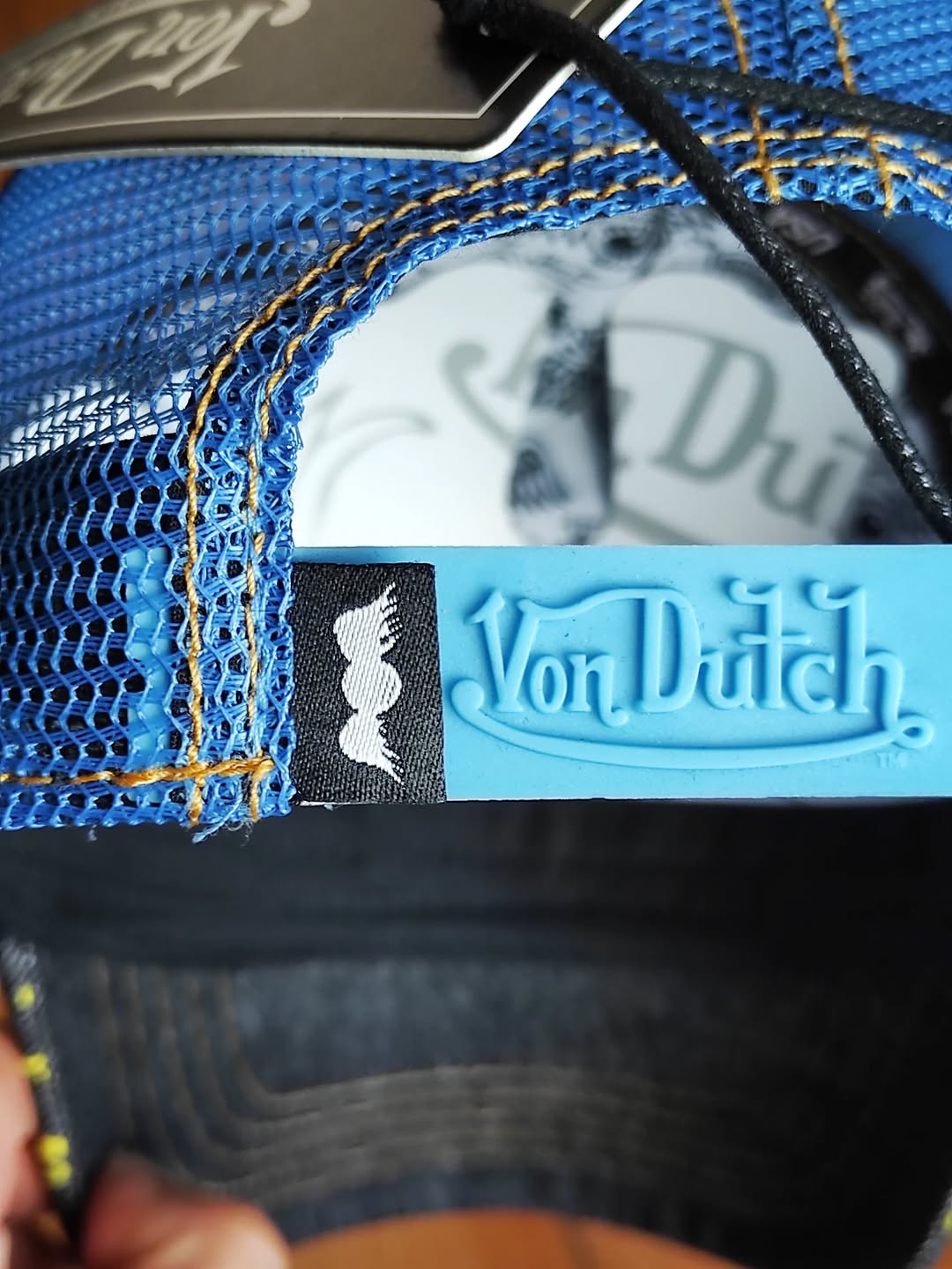 Multilogo Dutch Denim Trucker Hat
