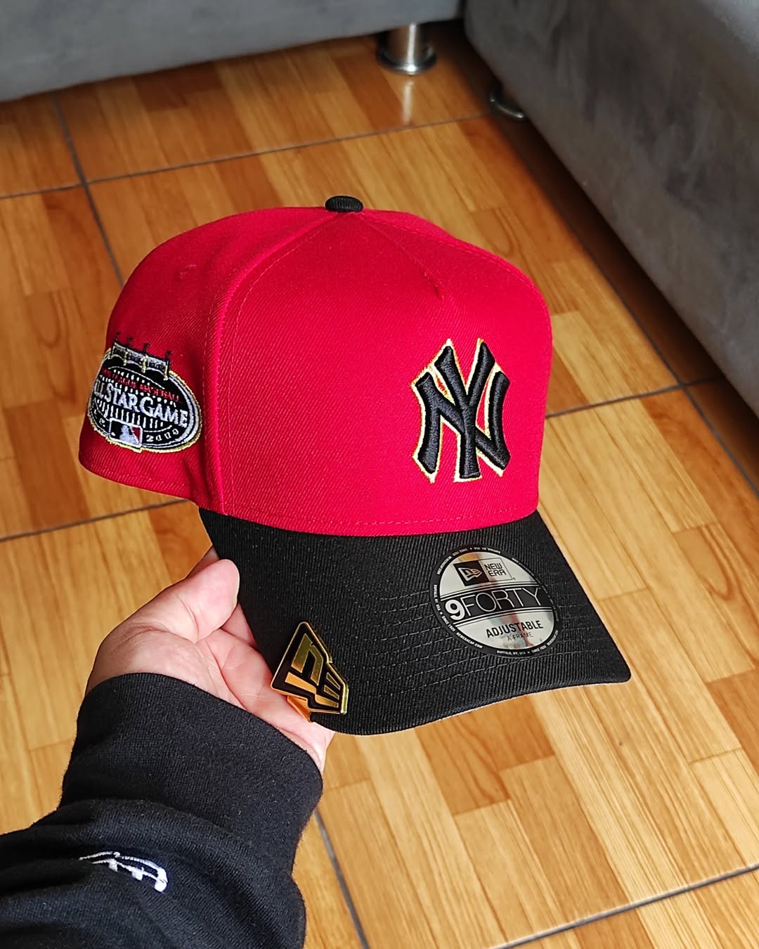 New Era New York Yankees all Star game black red 9 FORTY A-FRAME