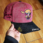 9FIFTY A-Frame Las Chicas Superpoderosas Rojo Ladrillo con Visera Negra