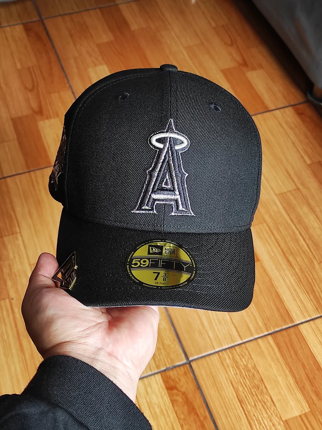 New Era Anaheim Angels 20th Anniversary Black Pewter Prime Edition 59Fifty Fitted