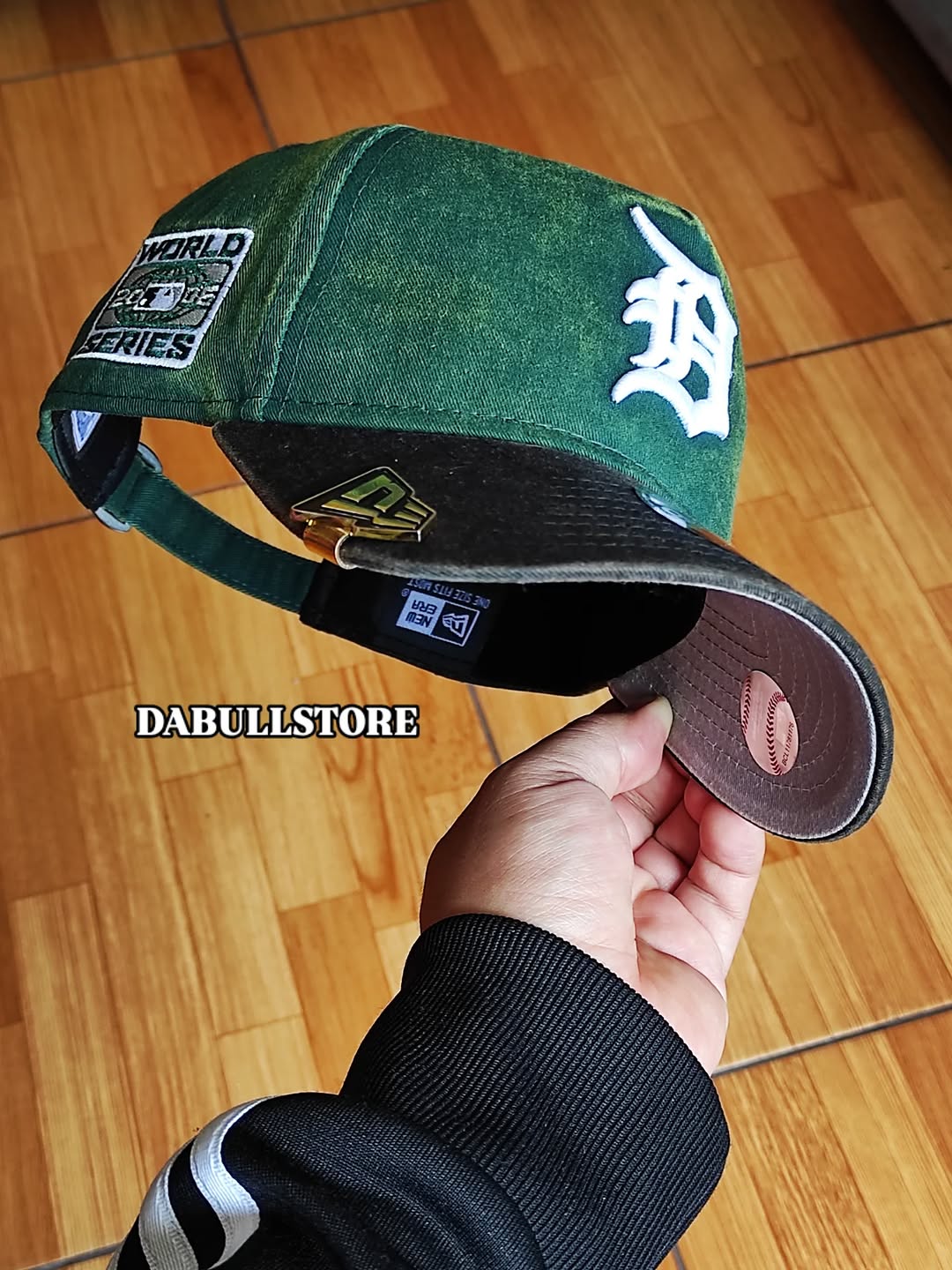 New era Detroit tigers DENIM green 9FORTY A-FRAME Snapback