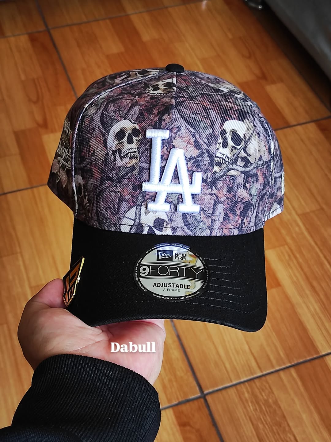 New Era Los Angeles Dodgers SKULL ☠️ 9FORTY A-FRAME hat
