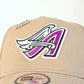New Era 9Forty A-frame Anaheim Angels 50TH Anniversary Camel / Sparkling Grape 🍇UV CAP + pin 📌
