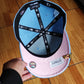 New Era Los Angeles Dodgers world series champions 2024 sky pink 59fifty