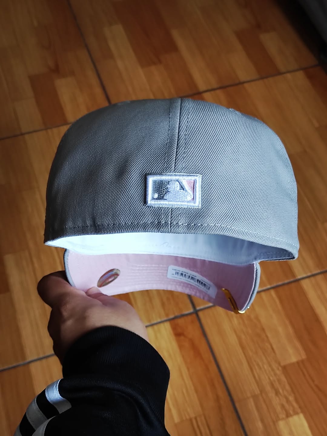 New era New York Yankees World Series gray/ pink 59FIFTY