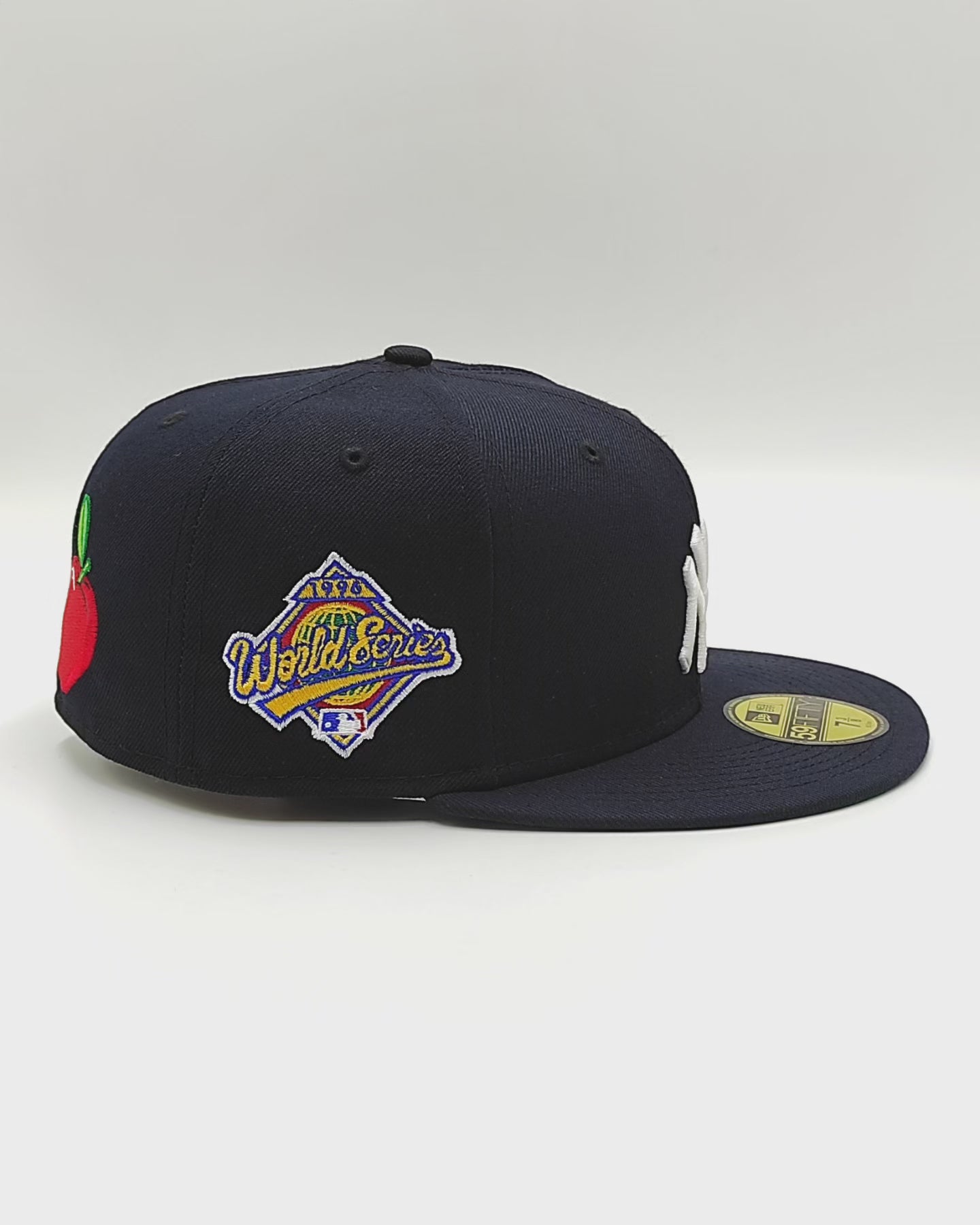 New Era New york yankees liberty navy edition 59fifty fitted cap apple
