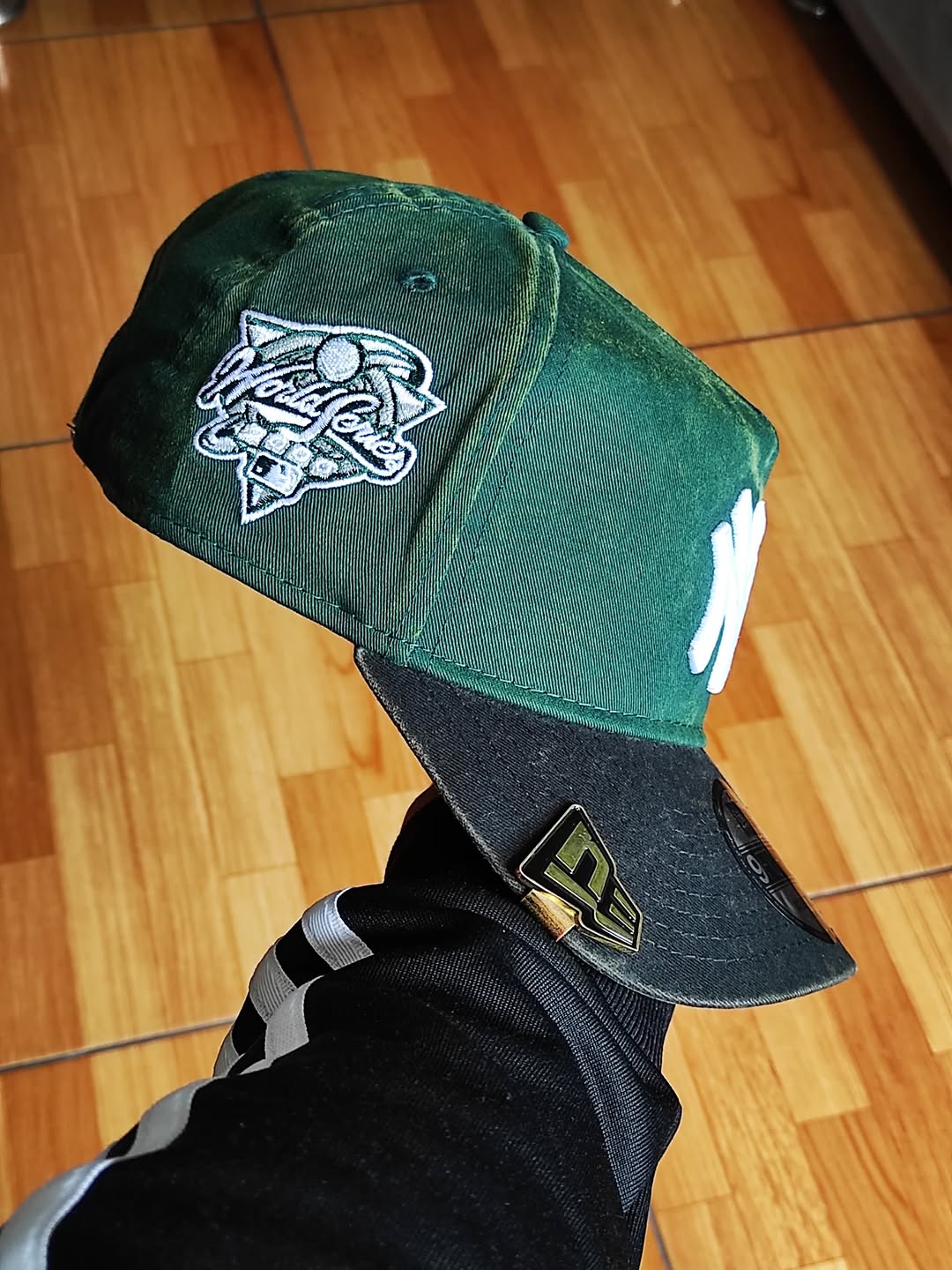New Era New York Yankees DENIM green 9FORTY A-FRAME Snapback
