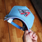 New Era Anaheim Angels Cooperstown Sky Blue 40th Anniversary  9Forty A-Frame Snapback