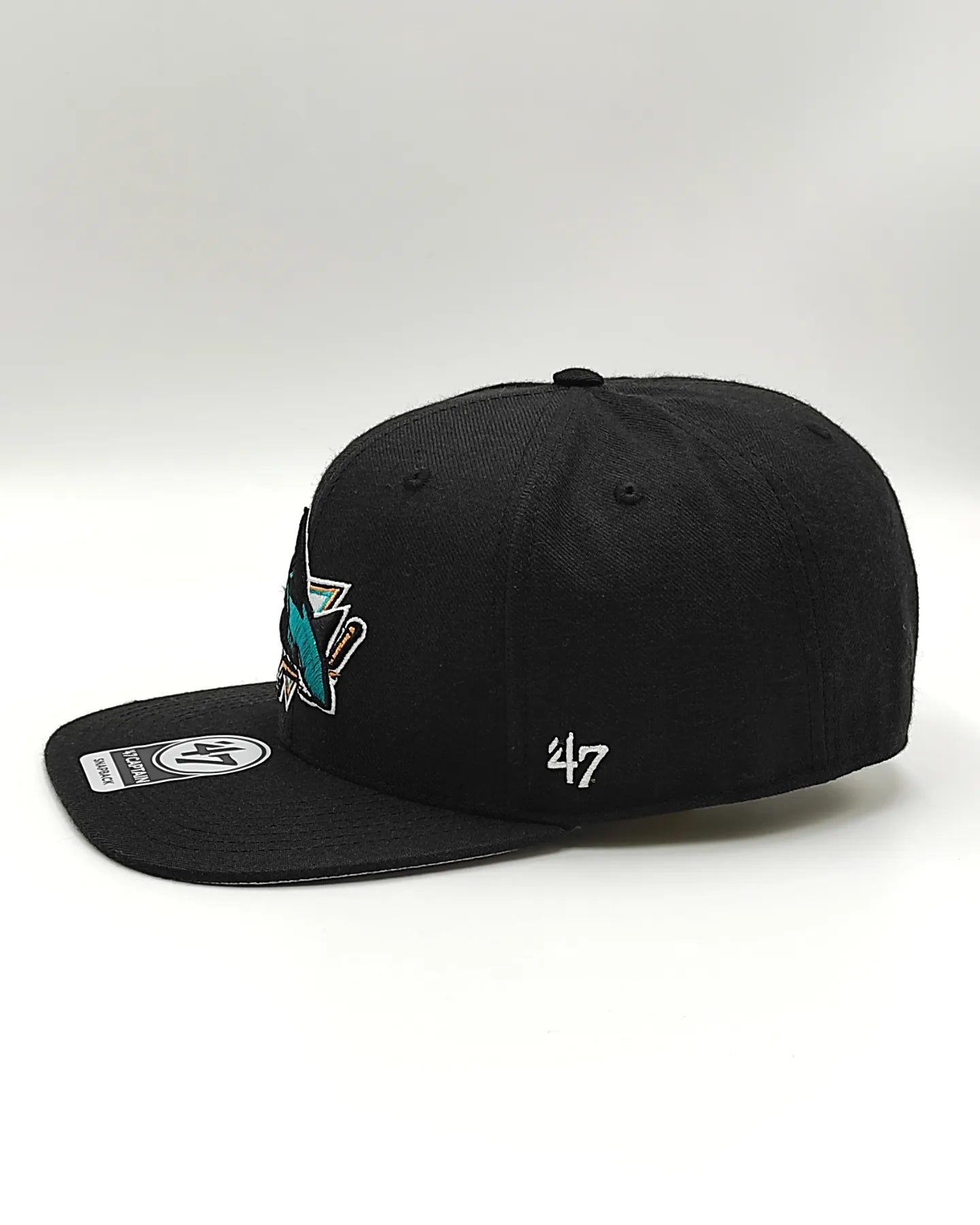 47brand San Jose Sharks captain snapback cap schwarz