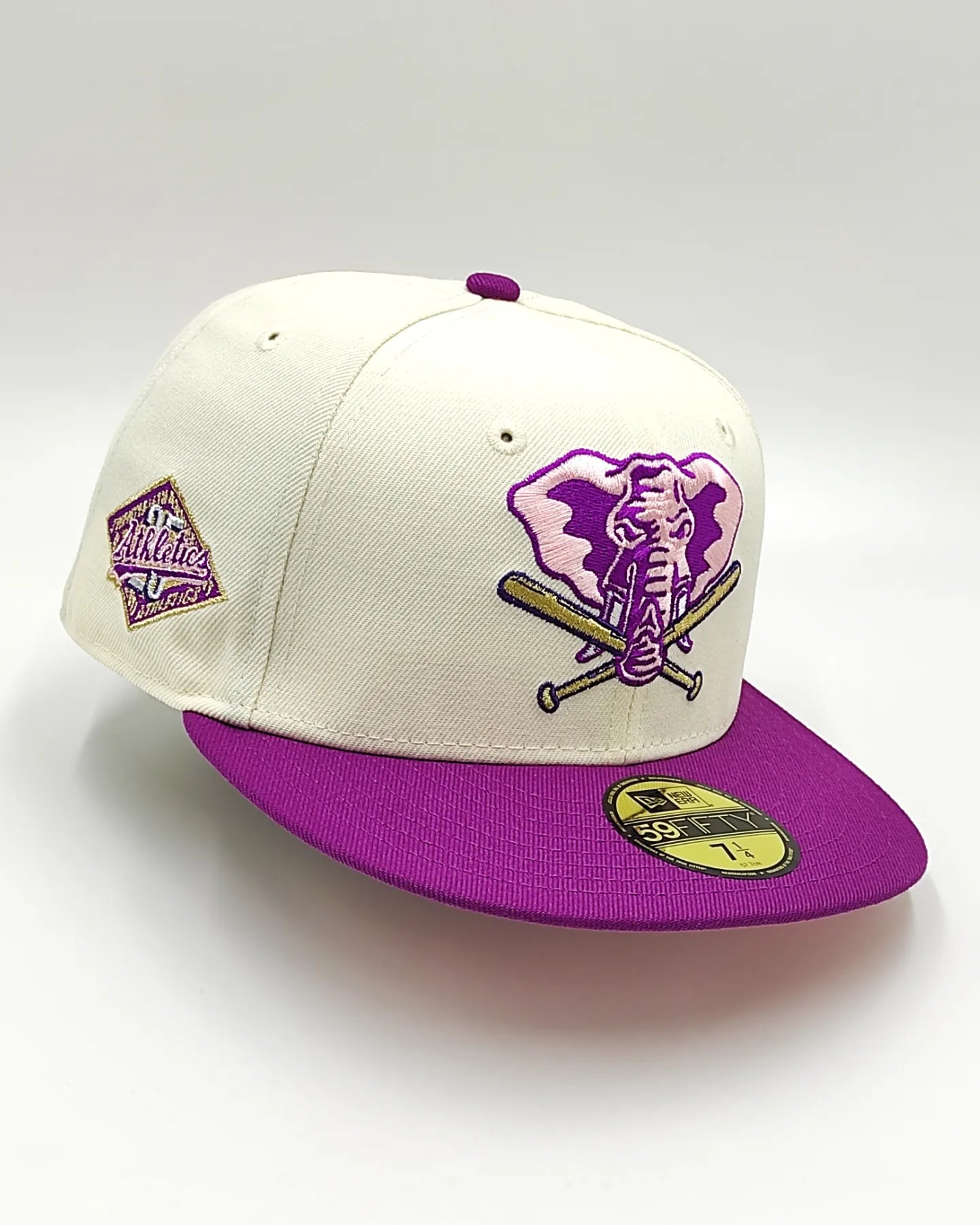New Era Oakland Athletics 25th anniversary cream dome prime edition 59fifty fitted hat
