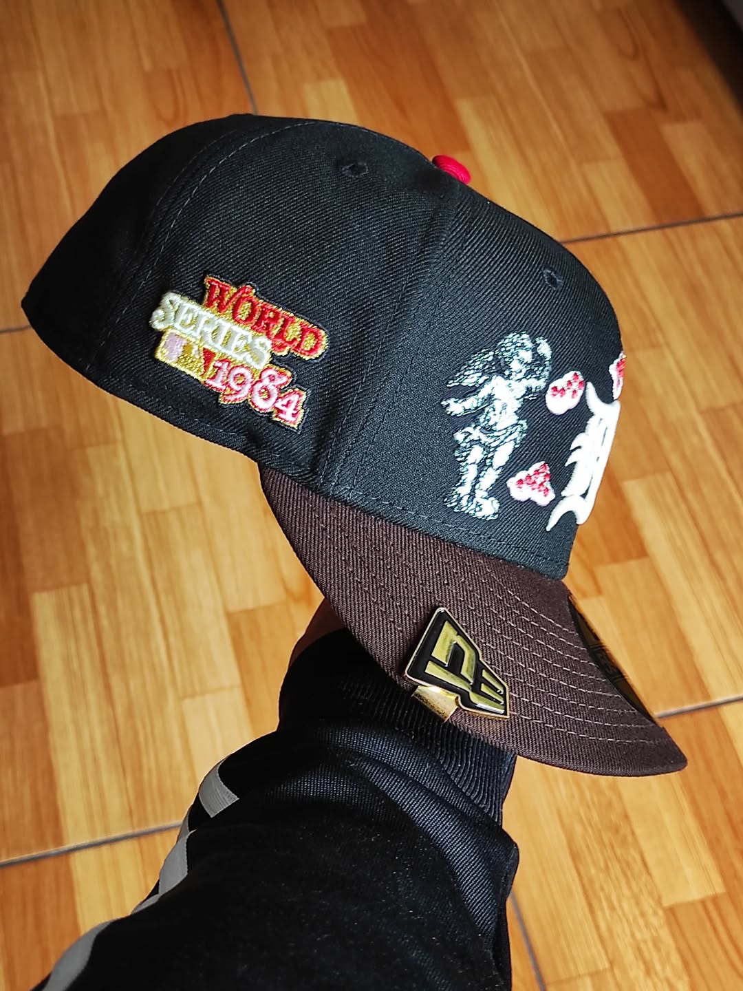 Detroit tigers mlb BLACK two tone pink uv/ New Era 59fifty