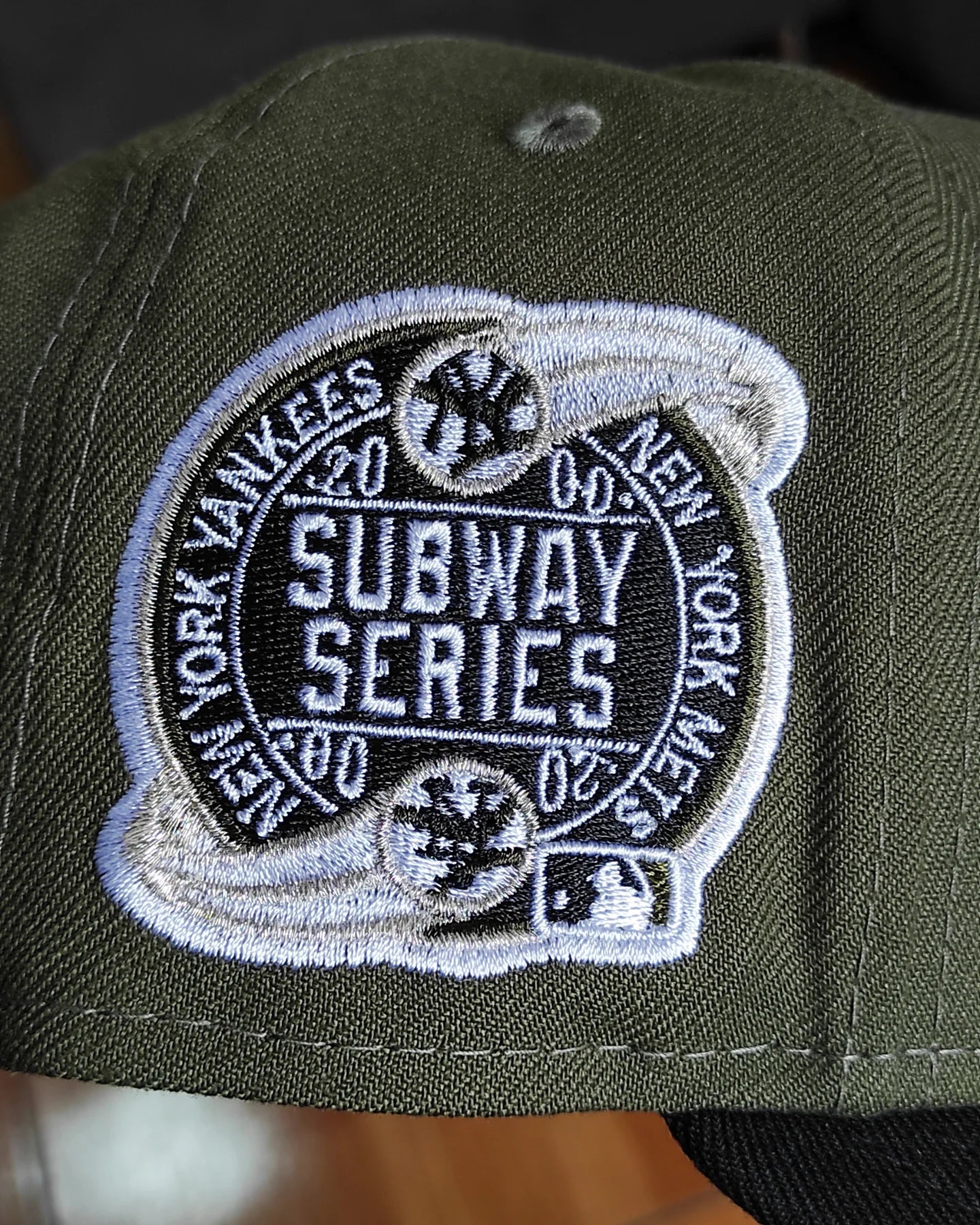 New Era New York Yankees Subway Series two Tone olive black 9 FIFTY Snapback