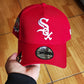 New Era white Sox comesky park red 9Forty A Frame Snapback Hat