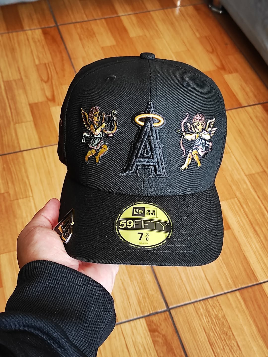 New Era Anaheim Angels All Star Game 2010 Cupid Black Prime Edition 59Fifty Fitted Hat