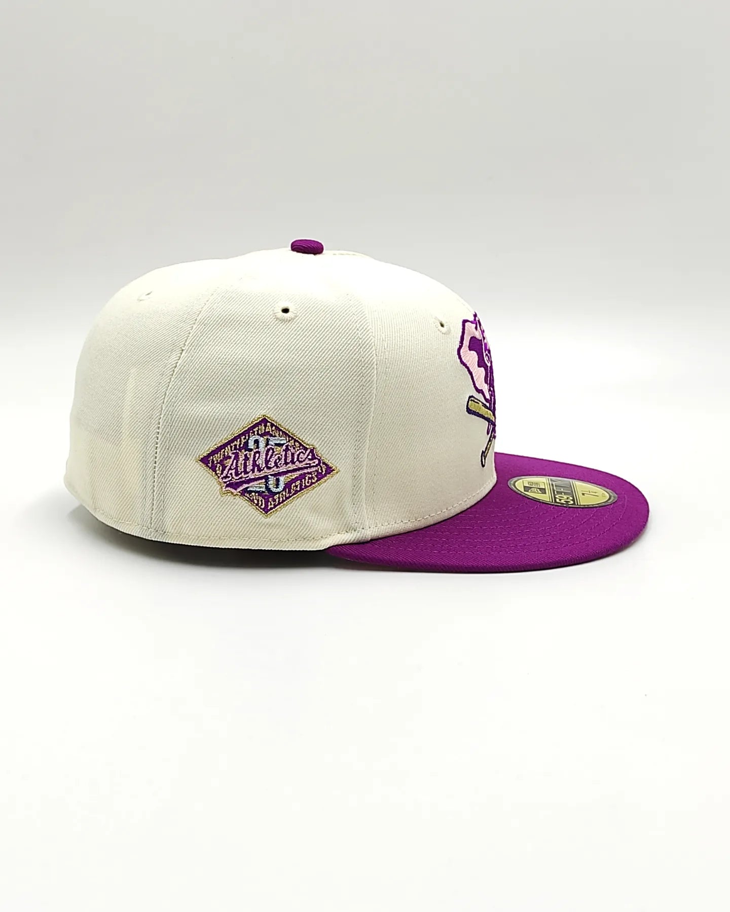 New Era Oakland Athletics 25th anniversary cream dome prime edition 59fifty fitted hat