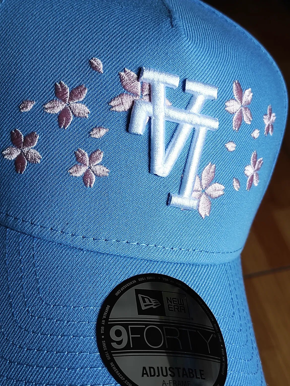 New Era Los Angeles Dodgers sakura 🌸 upside sky 9forty AFRAME snapback
