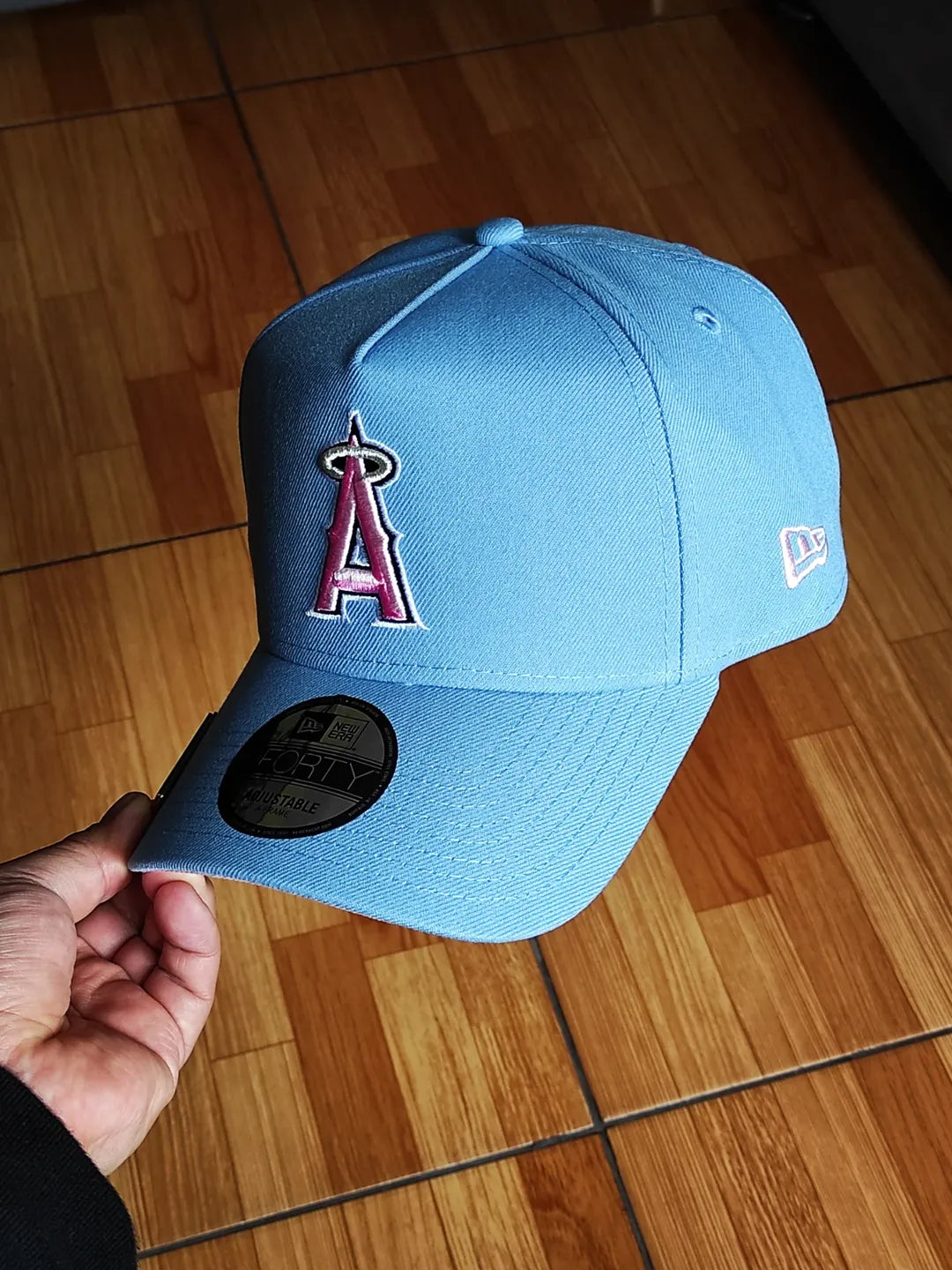 NewEra Anaheim Angels 50TH aniversario blue sky 9Forty A-FRAME SNAPBACK